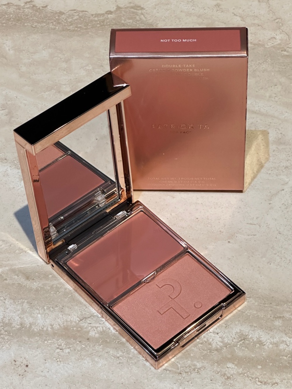 NEW Patrick Ta Major Headlines Double-Take Blush - Not Too Much